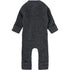 Mikk-Line Baby Wool Suit (Reversible Cuffs) Wool Anthracite Melange